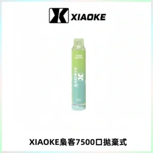 XIAOKE梟客7500Puffs跑馬燈拋棄式電子煙 可發光一次性
